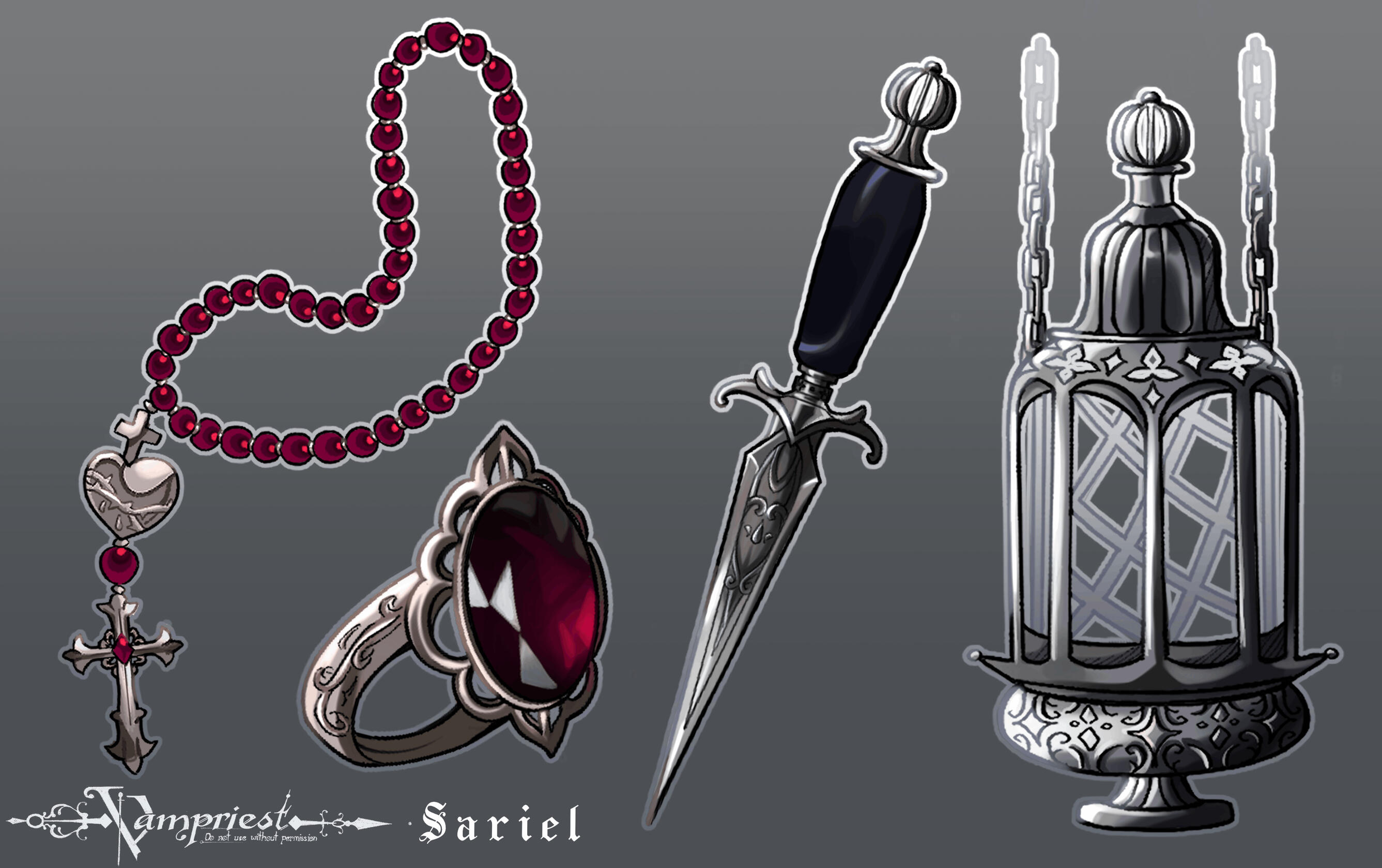 Sariel item showcase