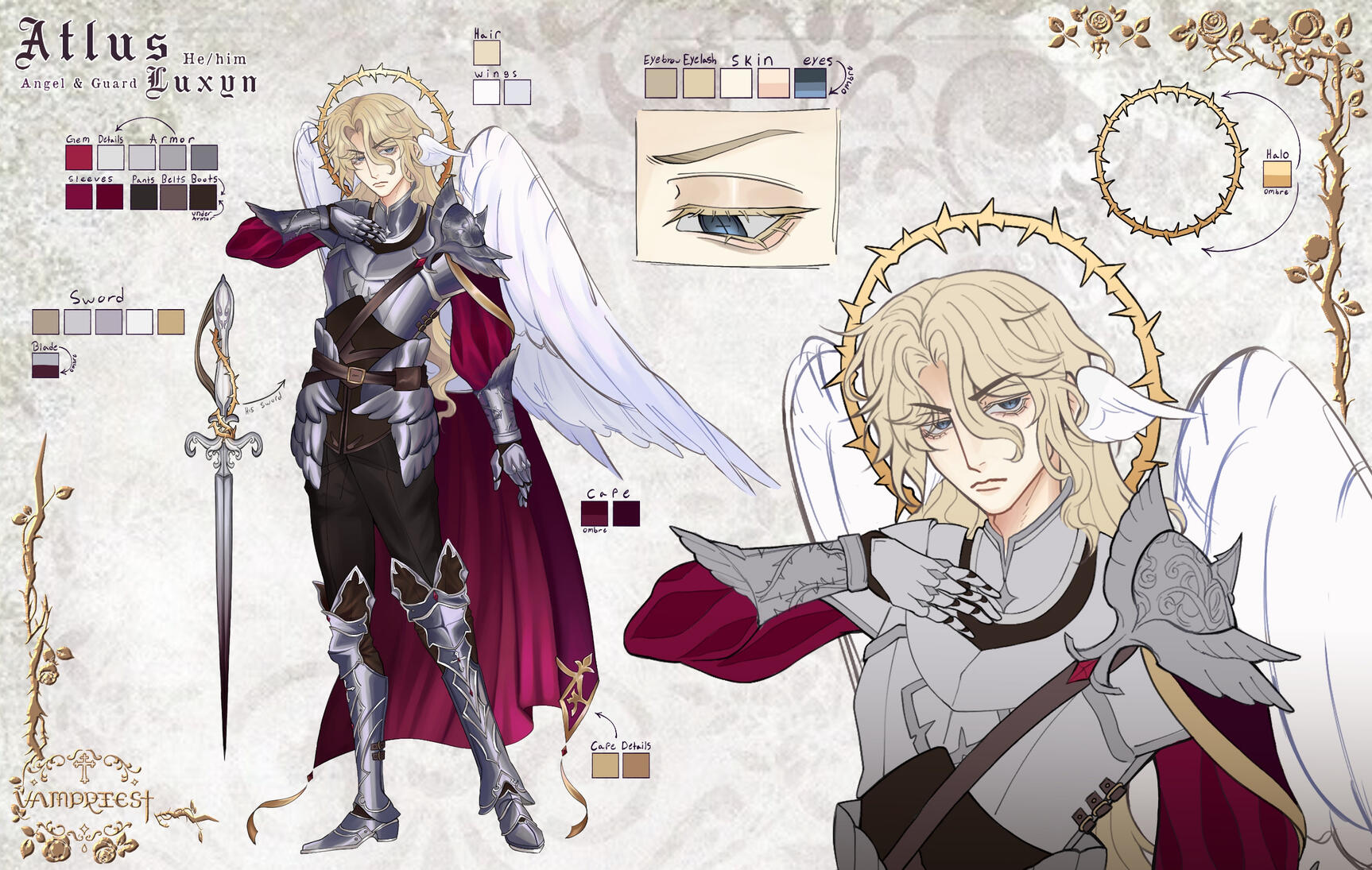 Oc Reference Atlus Luxyn